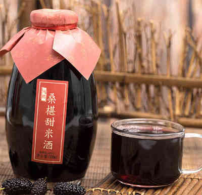 九婆婆纯粮桑葚甜米酒女士低度酒价格表?多少钱?_好酒水加盟网