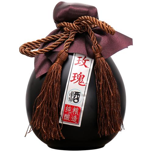 贵风特 玫瑰酒甜酒糯米酒500ml低度12度米酒贵州特产hsjc